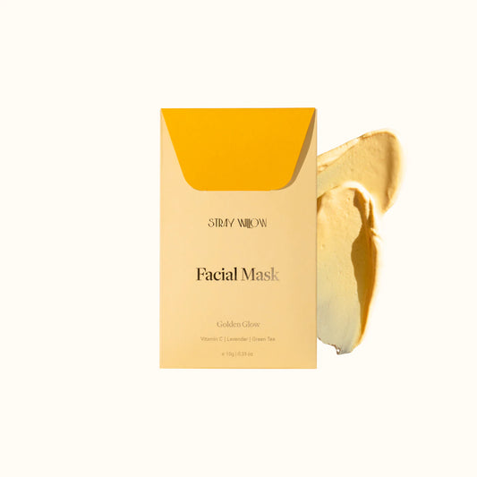 STRAY WILLOW - FACIAL MASK - GOLDEN GLOW