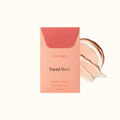 STRAY WILLOW - FACIAL MASK - REVITALISING PEACH TEA