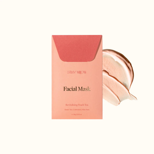 STRAY WILLOW - FACIAL MASK - REVITALISING PEACH TEA