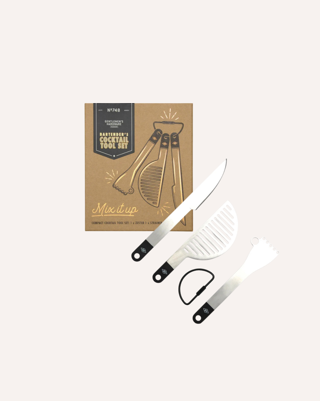 GENTLEMEN'S HARDWARE - COCKTAIL TOOL SET