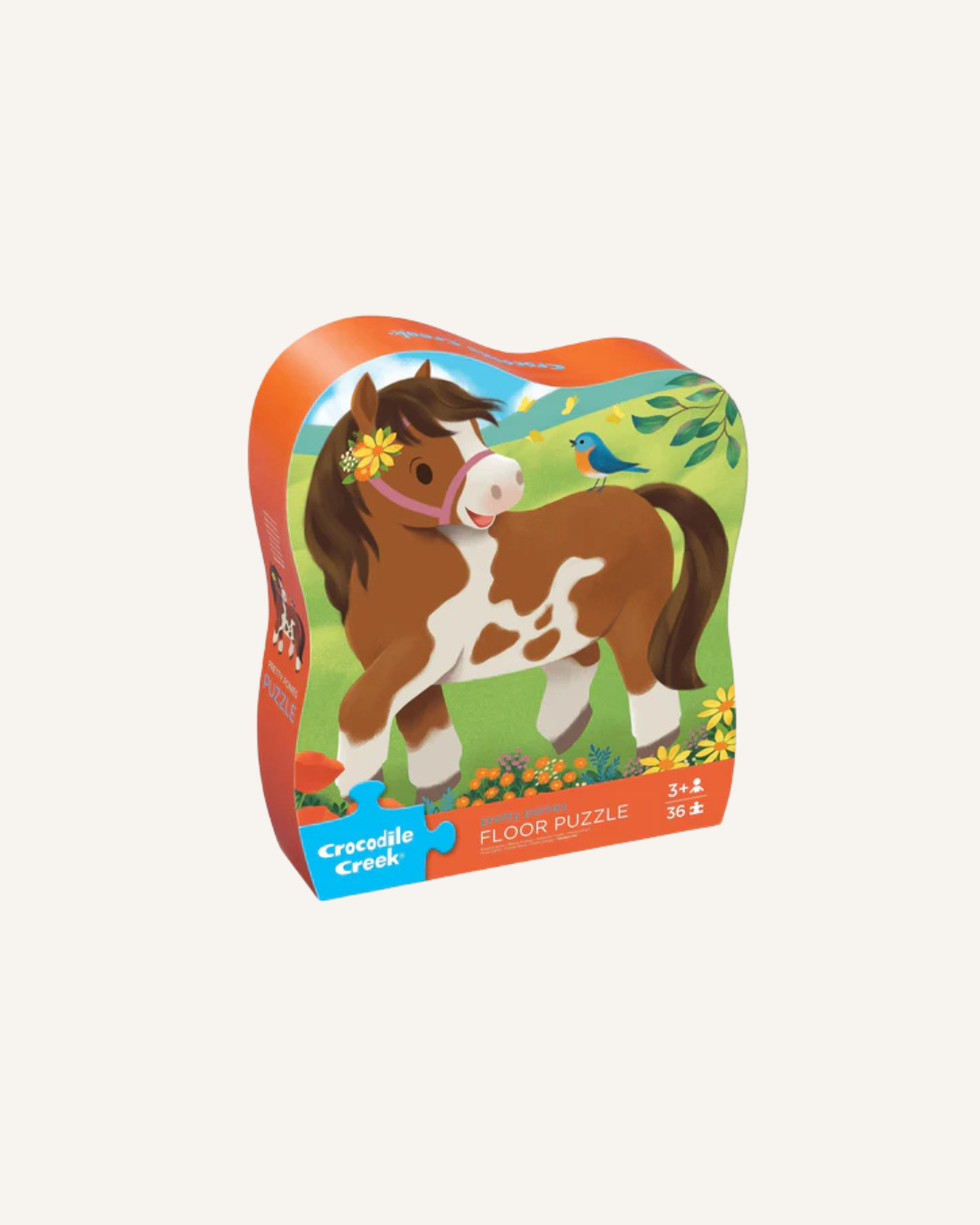 CROCODILE CREEK - CLASSIC FLOOR PUZZLE - 36 PIECE - PRETTY PONIES