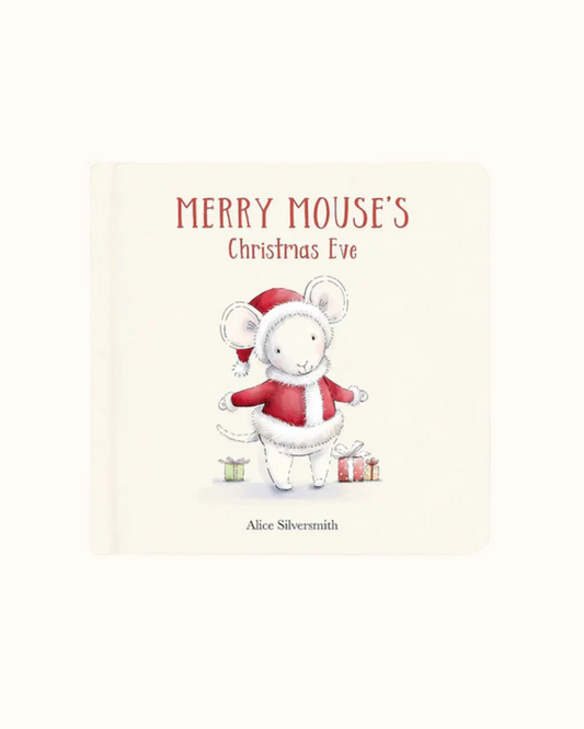 FESTIVE JELLYCAT BOOKS - MERRY MOUSE'S CHRISTMAS EVE