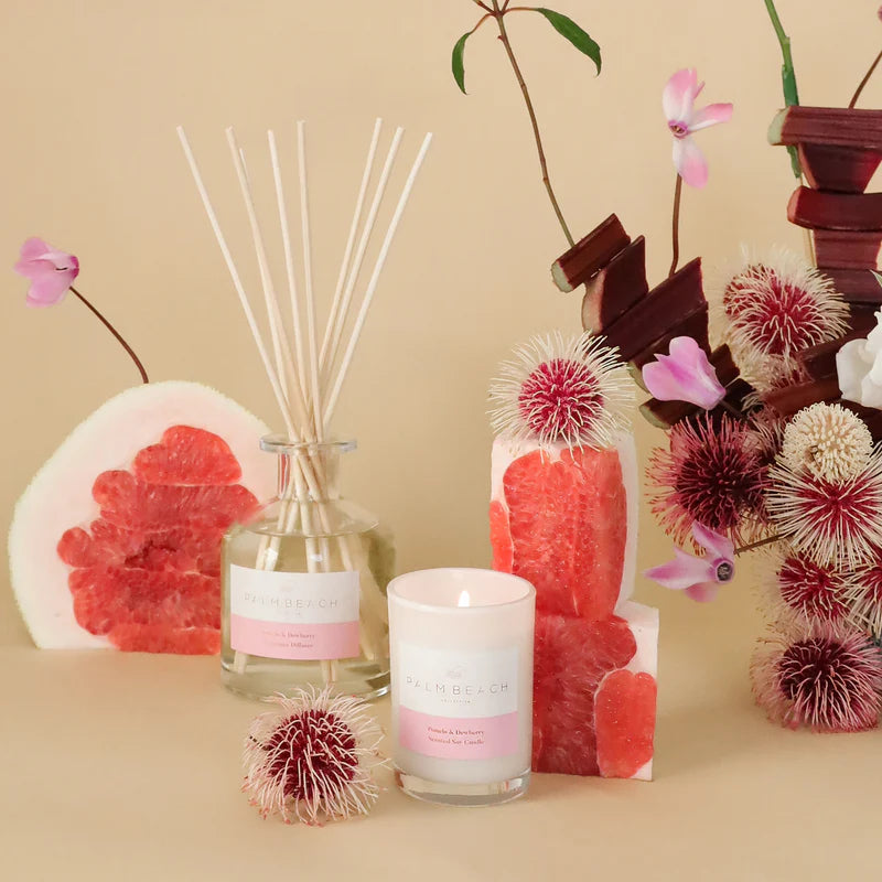 PALM BEACH MINI CANDLE - POMELO & DEWBERRY