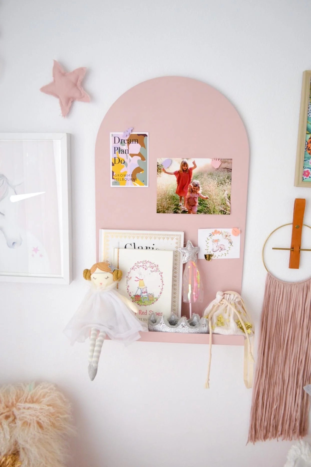 GROWME MELB - MOODYBOARD MAGNETIC BOARD - BLUSH