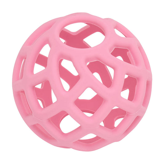 ANNABEL TRENDS SILICONE BALL TEETHER - PINK