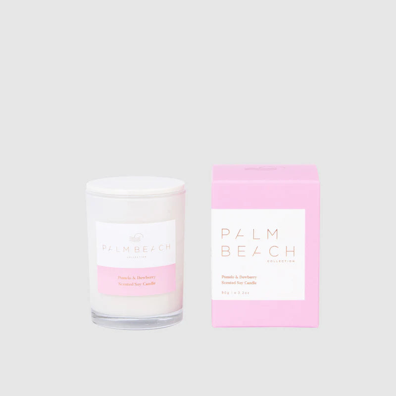 PALM BEACH MINI CANDLE - POMELO & DEWBERRY