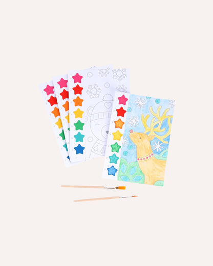 PETIT COLLAGE - PAINT BY NUMBERS - CHRISTMAS