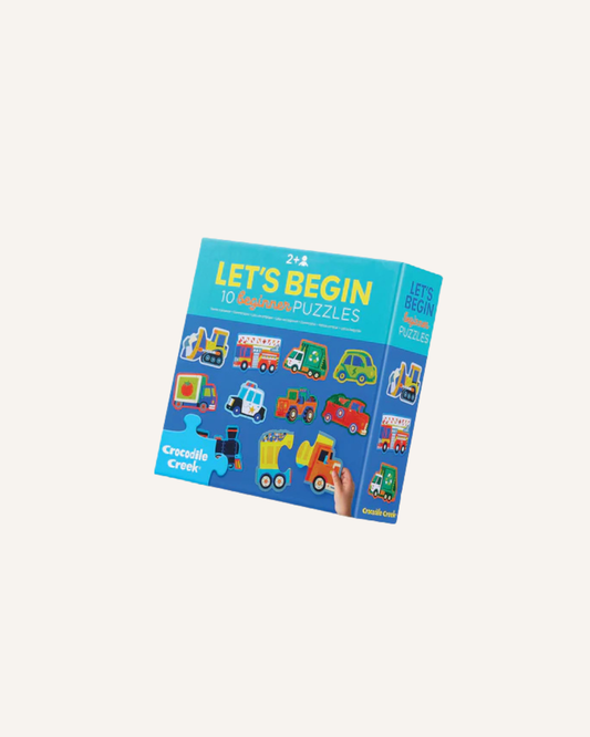 CROCODILE CREEK PUZZLE - LET'S BEGIN - VEHICLES