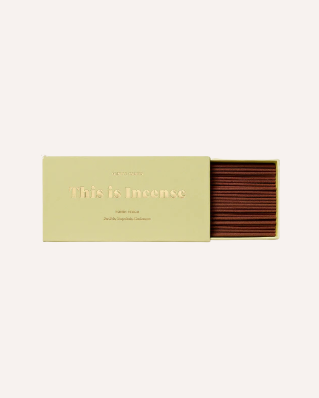 GENTLE HABITS - THIS IS INCENSE - BONDI BEACH