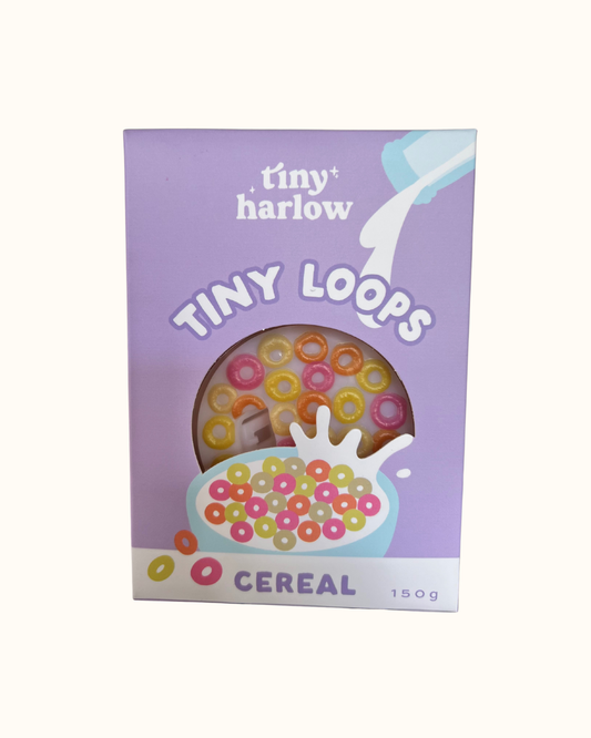 TINY HARLOW - TINY TUMMIES LOOPS CEREAL BOWL