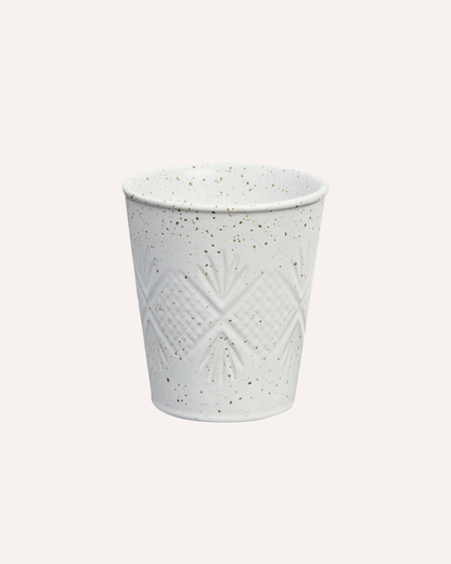 ROBERT GORDON -2PC LATTE CUP - WHITE GLOSS