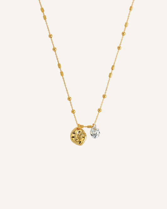ESTELLA BARTLETT - NECKLACE - PEBBLE PENDANT