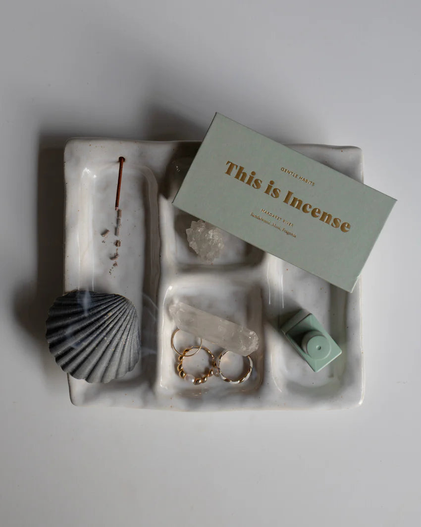 GENTLE HABITS - INCENSE PLATTER