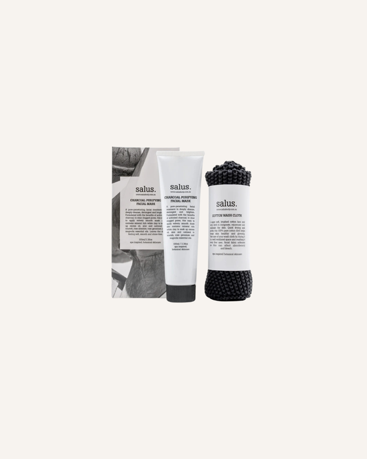 SALUS - CHARCOAL PURIFYING FACIAL MASK SET
