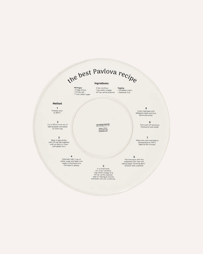 ANNABEL TRENDS - CERAMIC CAKE PLATE - PAVLOVA