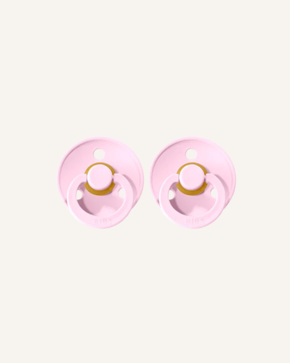 BIBS DUMMIES - SIZE 1 - BABY PINK