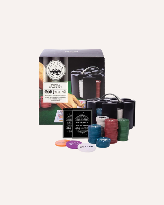 MAVERICK DELUXE POKER SET