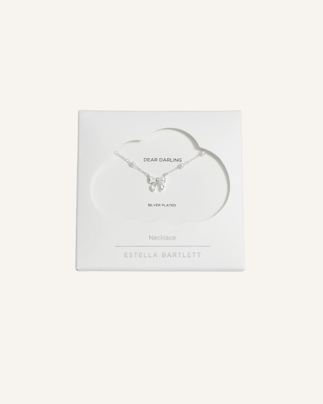 ESTELLA BARTLETT - NECKLACE - PEARL BOW