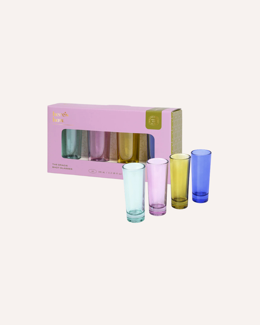 HERE'S HOW - THE GRACIE SHOT GLASSES
