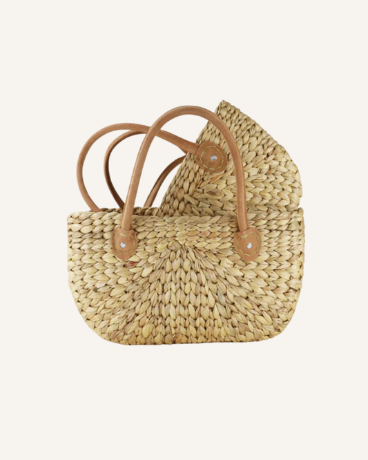 ROBERT GORDON - HARVEST BASKETS - NATURAL SUEDE