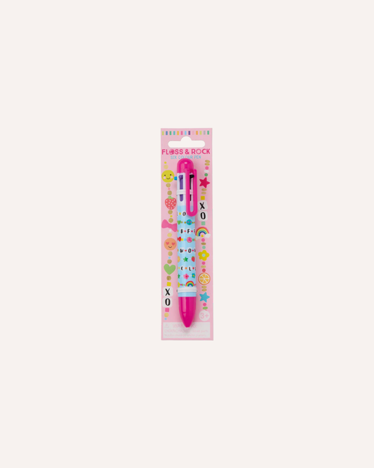 FLOSS & ROCK -  SIX COLOUR PEN - FRIENDSHIP