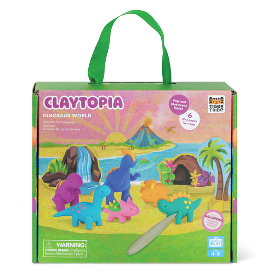 TIGERTRIBE CLAYTOPIA - DINOSAUR WORLD