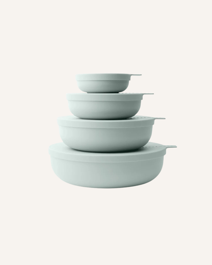 STYLEWARE - NESTING BOWL 4 PIECE SET - EUCALYPTUS