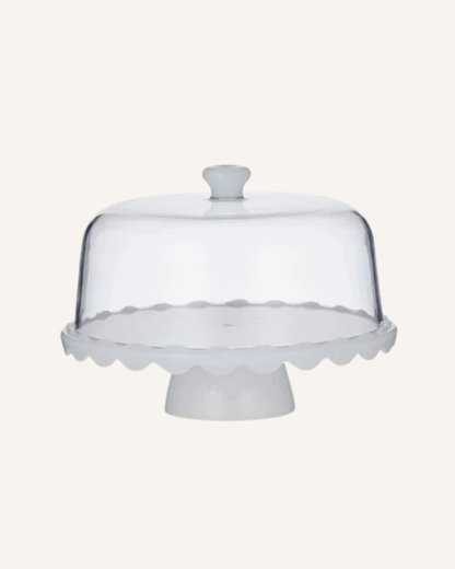 ASSEMBLE - CIBO ACRYLIC 2 IN 1 SERVING TRAY WITH DOME