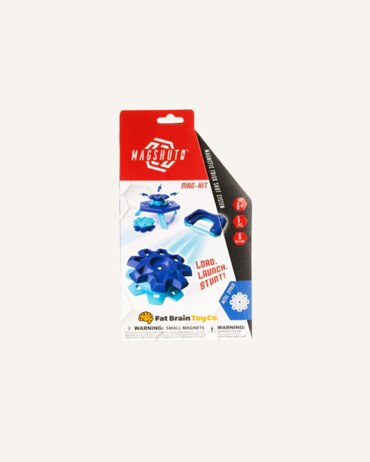FAT BRAIN TOYS - MAGSHUTO MAG-KIT - BLUE