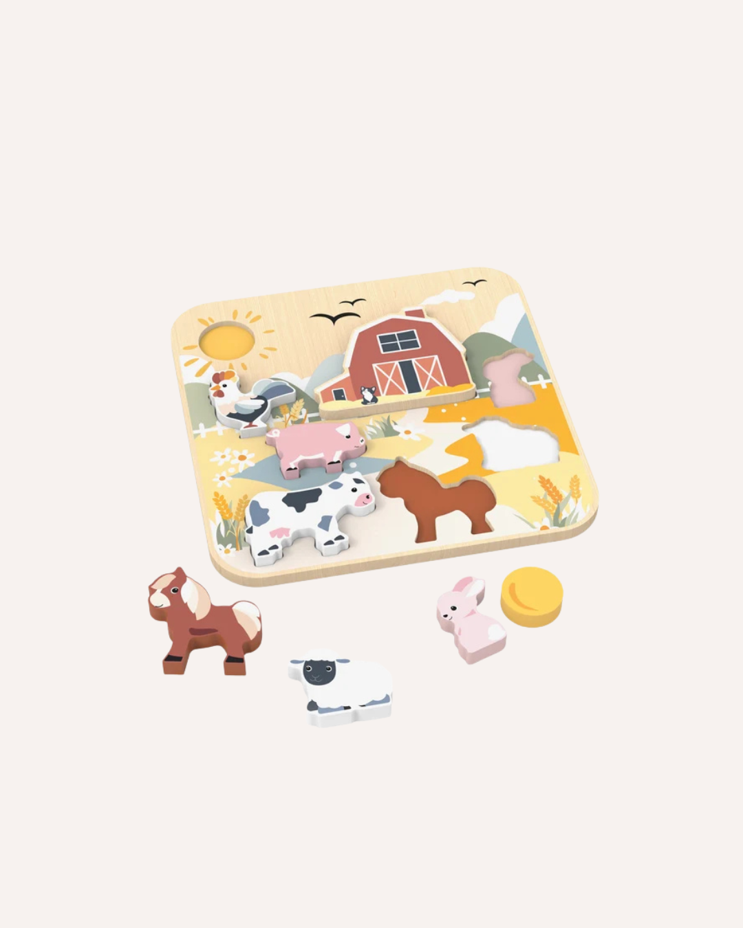 SPEEDY MONKEY - JUMBO FARM CHUNKY PUZZLE
