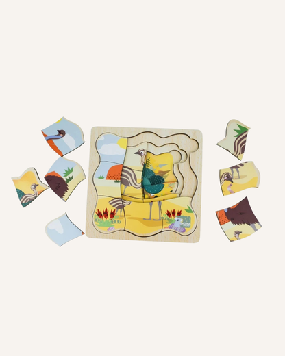 KOALA DREAM - LIFE CYCLE LAYERED PUZZLE - EMU