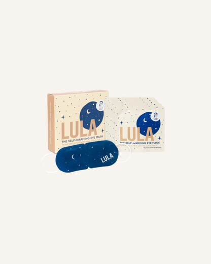 LULA SELF WARMING EYE MASK - VANILLA