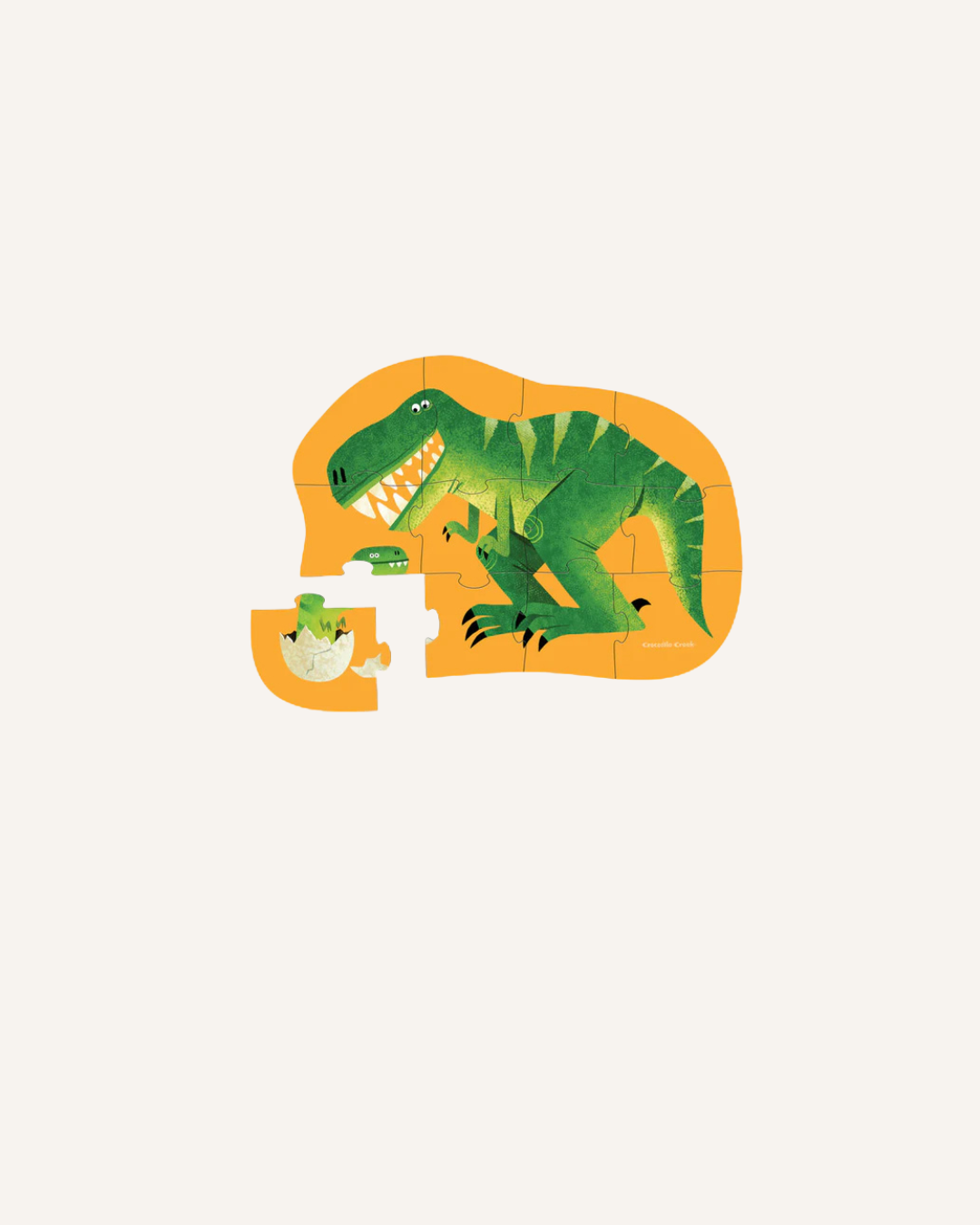CROCODILE CREEK - 12 PIECE PUZZLE - JUST HATCHED