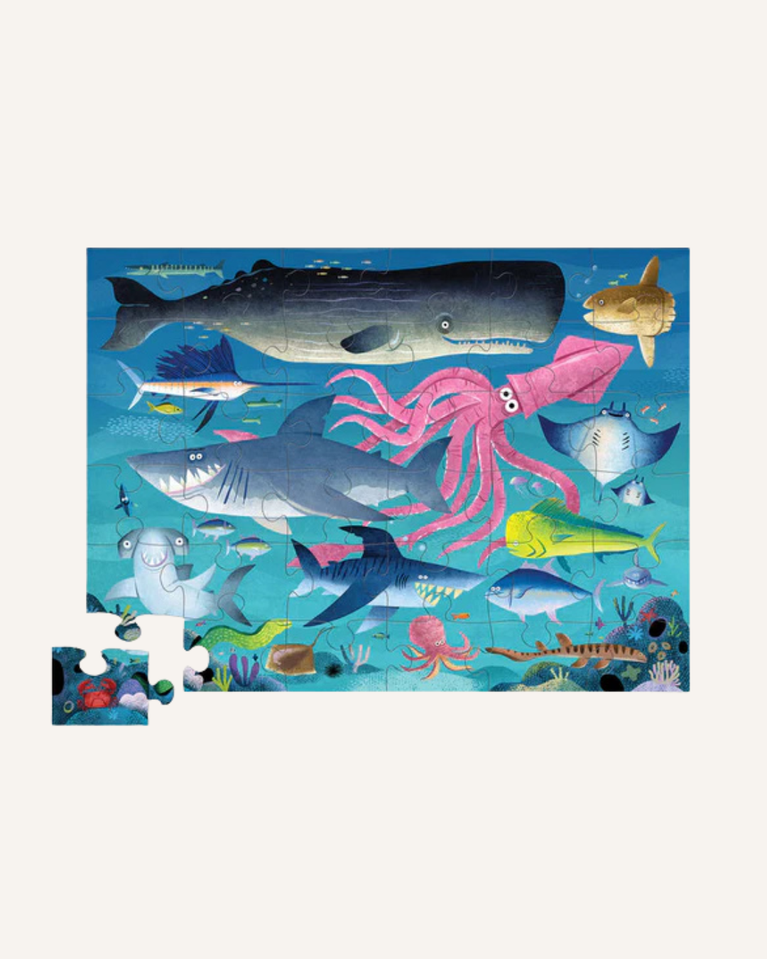 CROCODILE CREEK - 36 PIECE FLOOR PUZZLE - SHARK REEF
