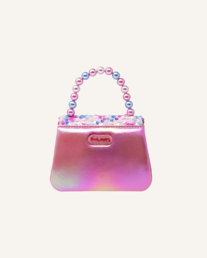PINK POPPY - SPARKLE SEQUIN BAG - MERMAID - PINK/BLUE