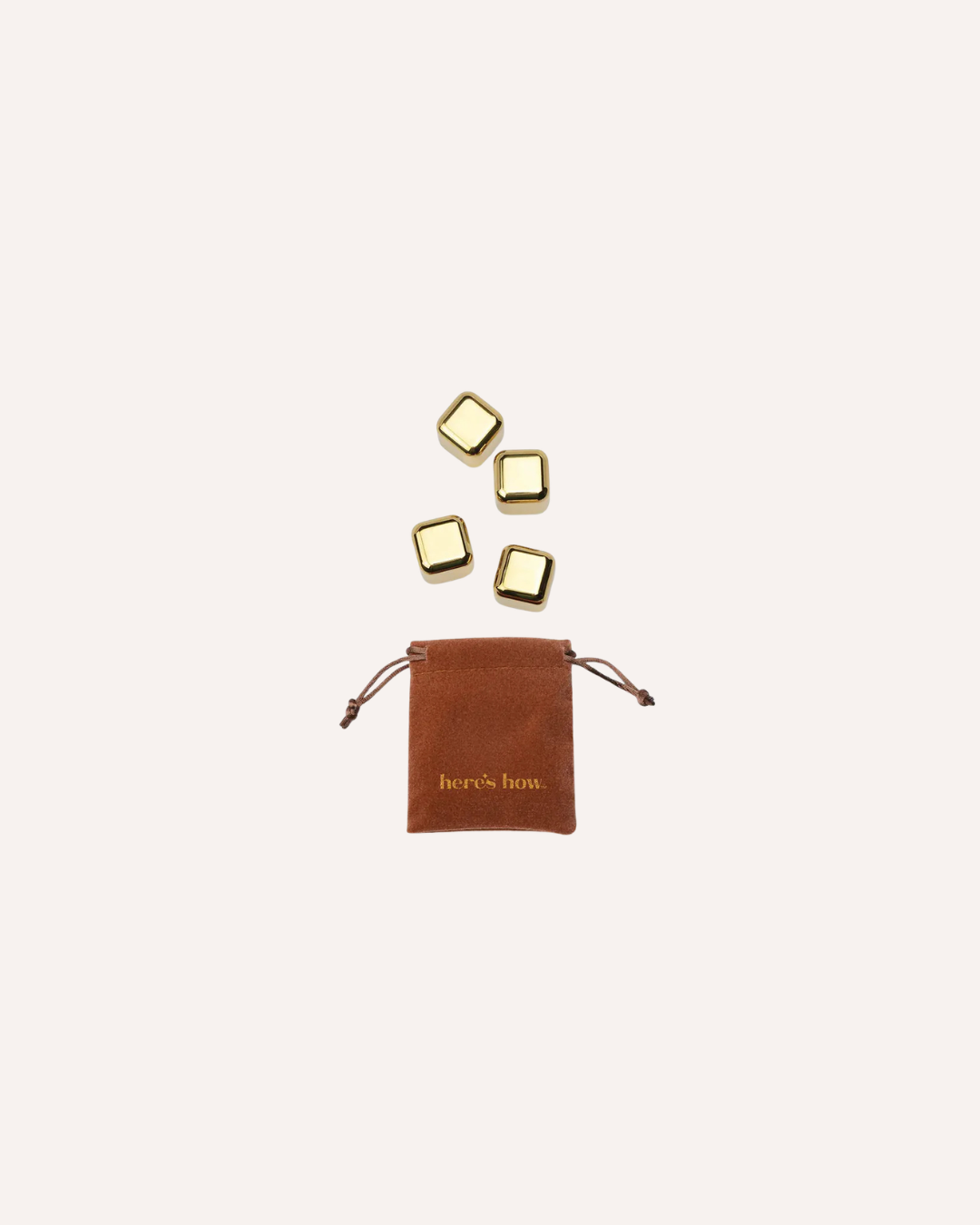 HERE'S HOW - THE RUBY GOLD STAINLESS COCKTAIL CHILLERS
