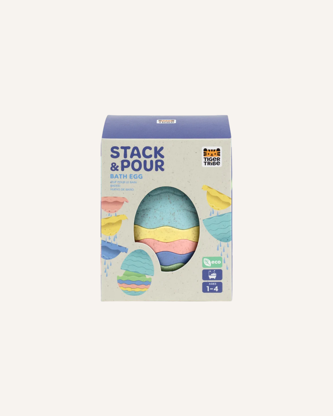 TIGERTRIBE - BATH - STACK AND POUR BATH EGG