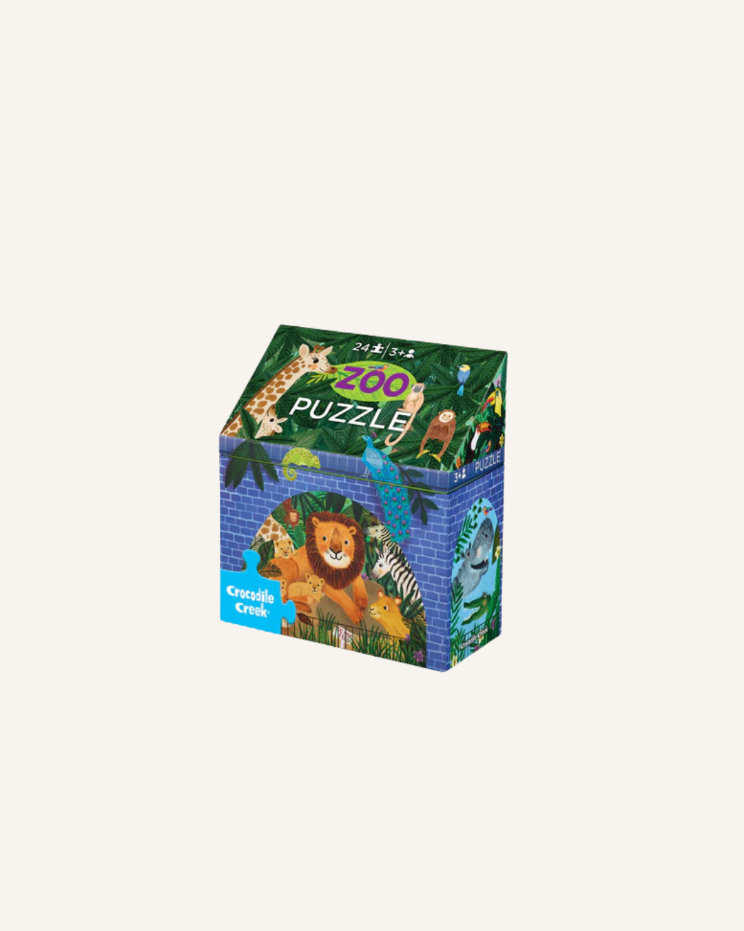 CROCODILE CREEK - ZOO PUZZLE 24 PIECE