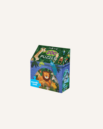 CROCODILE CREEK - ZOO PUZZLE 24 PIECE