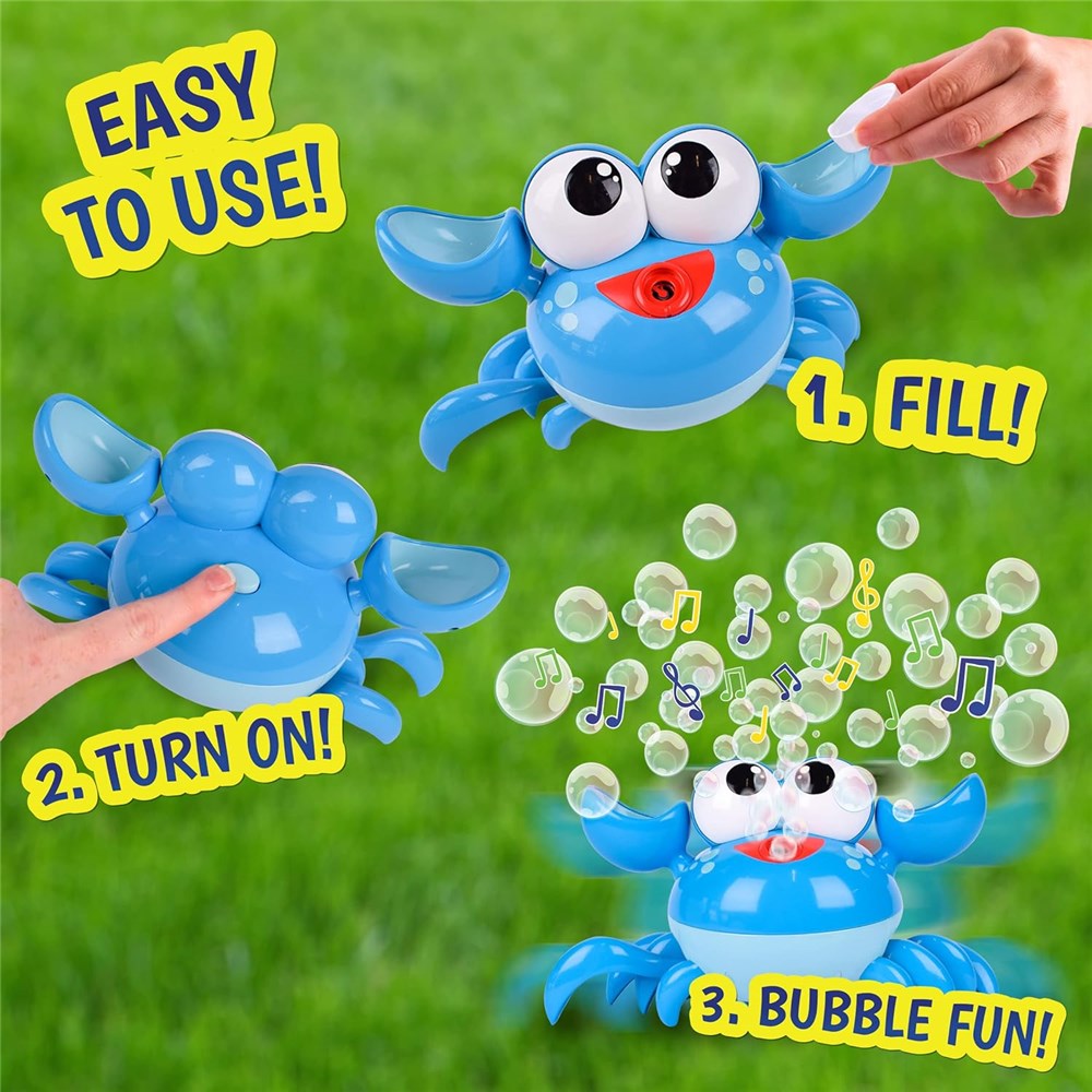 MAXX BUBBLES - DANCING CRAB BUBBLE MACHINE
