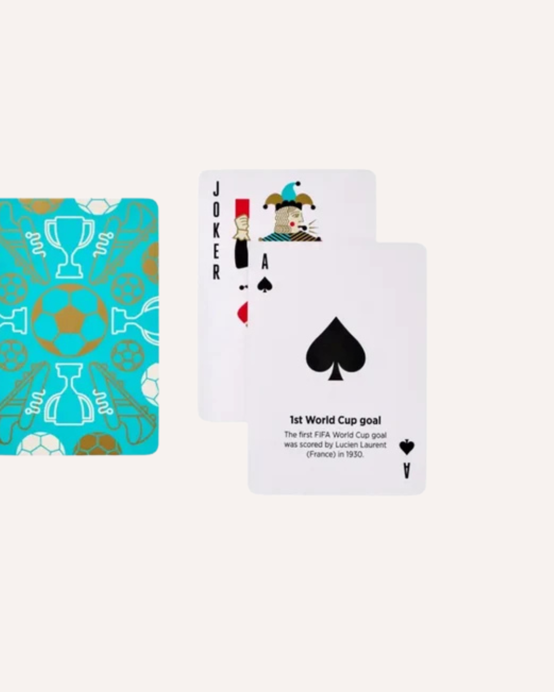 GENTLEMEN'S HARDWARE - SOCCER THEMED PLAYING CARDS