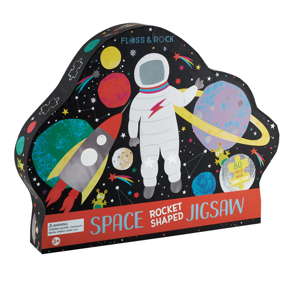 FLOSS & ROCK 80 PIECE PUZZLE - SPACE