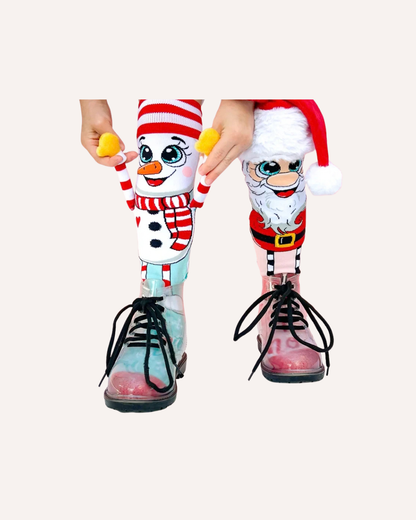 MADMIA SOCKS - SANTA & SNOWMAN TODDLER