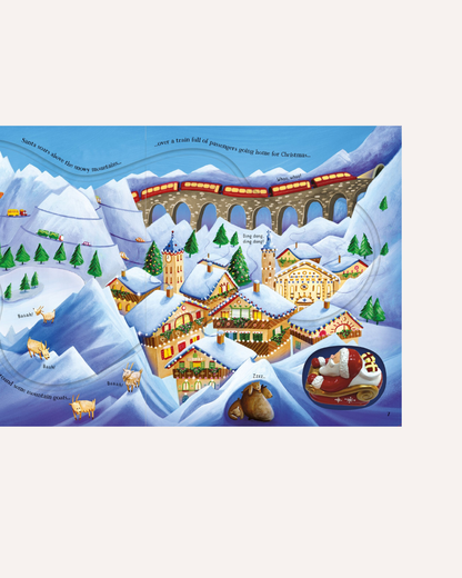 USBORNE - WIND-UP SANTA'S SLEIGH BOOK