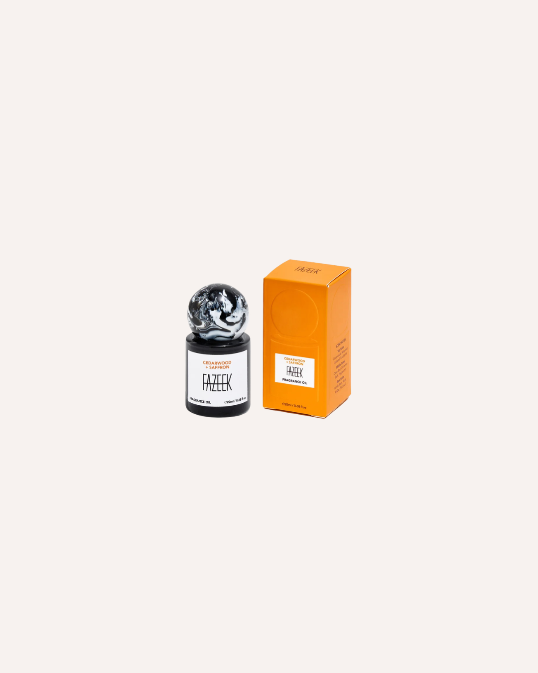 FAZEEK - FRAGRANCE OIL - CEDARWOOD + SAFFRON