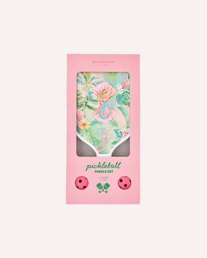 ANNABEL TRENDS - PICKLEBALL PADDLE SET - TIKI ISLAND
