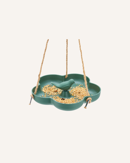 ANNABEL TRENDS - BAMBOO BIRD FEEDER - GREEN