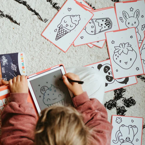 KIDYWOLF LCD TRACING BOOK - KAWAII