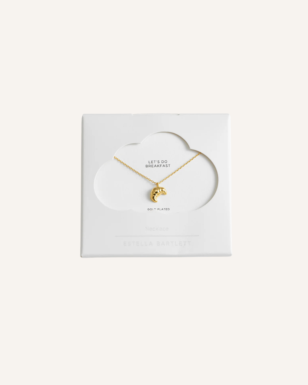 ESTELLA BARTLETT - NECKLACE - CROISSANT PENDANT