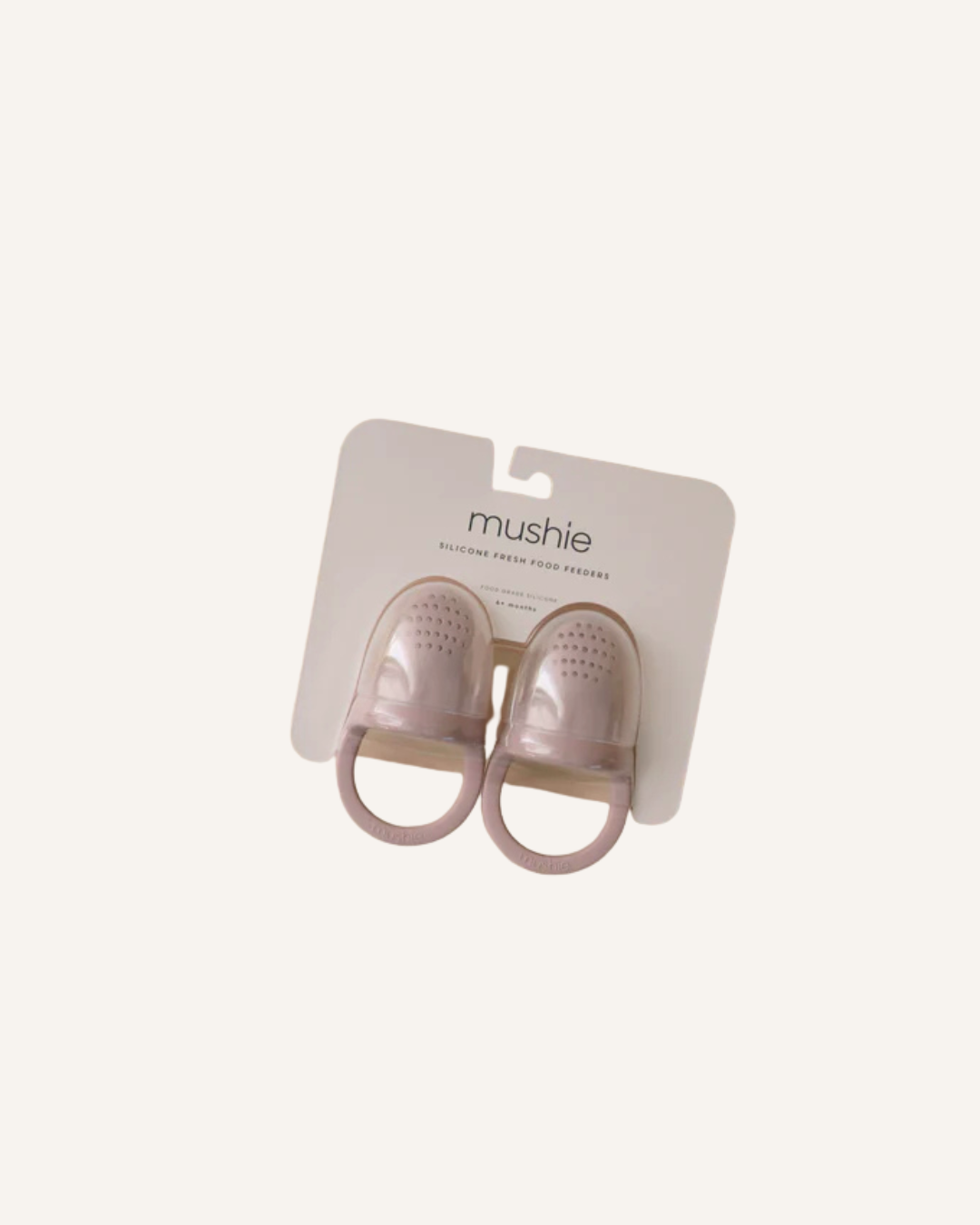 MUSHIE - SILICONE FRESH FOOD FEEDER - LILAC